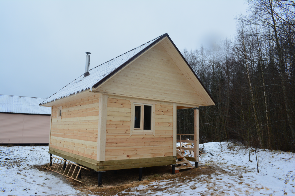 Брусовая баня в Луге