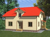Каркасный дом 9х11 | Строительство домов в Кириши